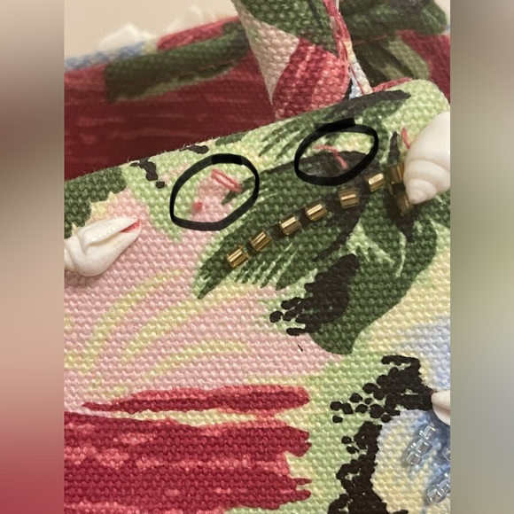 Timmy Woods Beverly Hills Rare Hawaiian Beach Seashell Hand bag - Picture 12 of 12